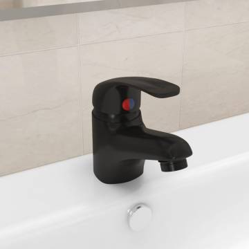 Basin Mixer Tap Black 13x10 cm - Stylish & Durable | HipoMarket