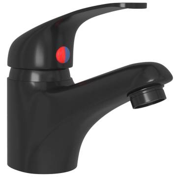 Basin Mixer Tap Black 13x10 cm - Stylish & Durable | HipoMarket