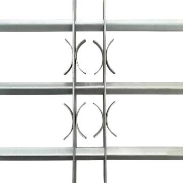 Adjustable Security Grille for Windows - 700-1050 mm | HipoMarket