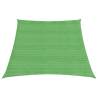 Sunshade Sail 160 g/m² Light Green 4/5x3 m HDPE Colour light green Size 4/5 x 3 m Quantity in Package 1 