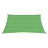 Light Green Sunshade Sail 160 g/m² - 4/5x3 m HDPE