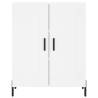 Stylish Highboard in White - 69.5x34x180 cm Engineered Wood