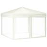 Folding Party Tent with Sidewalls Cream 3x3 m - Buy Now