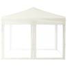 Folding Party Tent with Sidewalls Cream 3x3 m - Buy Now