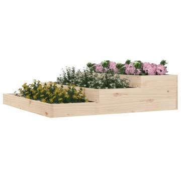 Planter 107x107x27 cm Solid Wood Pine - Stylish & Durable