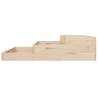 Planter 107x107x27 cm Solid Wood Pine - Stylish & Durable