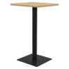 Elegant Oak Bistro Table - 78.5x78.5 cm | Hipo Market