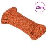 Boat Rope Orange 4 mm 25 m Polypropylene Colour orange Quantity in Package 1 Length 25 m Diameter 4 mm 