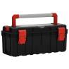 Tool Box Black and Red 65x28x31.5 cm - Durable Storage Solution