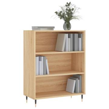 Bookcase Sonoma Oak - Stylish Storage Solution | HipoMarket