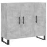 Modern Concrete Grey Sideboard | 90x34x80 cm | Hipomarket