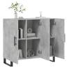 Modern Concrete Grey Sideboard | 90x34x80 cm | Hipomarket