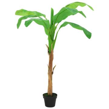 Lifelike Artificial Banana Tree with Pot - 180 cm Green