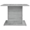 Stylish Grey Sonoma Coffee Table - Engineered Wood 55.5 cm