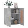 Sideboard Concrete Grey 69.5x34x90 cm - Hipomarket