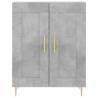 Sideboard Concrete Grey 69.5x34x90 cm - Hipomarket