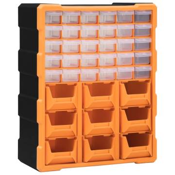 Multi-Drawer Organiser with 39 Drawers | Stylish Storage