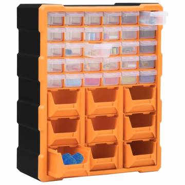 Multi-Drawer Organiser with 39 Drawers | Stylish Storage