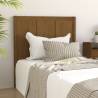 Bed Headboard Honey Brown 95.5x4x100 cm Solid Pine Wood Colour honey brown Size 95.5 x 100 cm Quantity in Package 1 