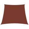 Terracotta Sunshade Sail - 4/5x4m Oxford Fabric | HipoMarket