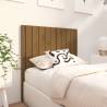 Honey Brown Solid Wood Bed Headboard - 95.5x4x100 cm