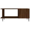 Stylish Brown Oak Coffee Table - 90x50x40 cm | HipoMarket