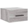 Wall-mounted Bedside Cabinets 2 pcs Grey Sonoma | HipoMarket