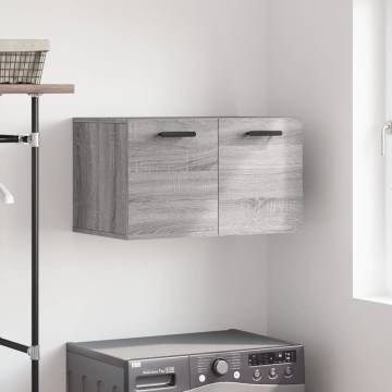 Grey Sonoma Wall Cabinet - 60x36.5x35 cm | HipoMarket