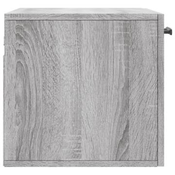 Grey Sonoma Wall Cabinet - 60x36.5x35 cm | HipoMarket