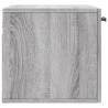 Grey Sonoma Wall Cabinet - 60x36.5x35 cm | HipoMarket