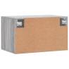 Grey Sonoma Wall Cabinet - 60x36.5x35 cm | HipoMarket