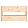 Solid Wood Pine Planter 112x25x66 cm for Gardens & Balconies