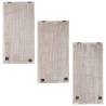 Elegant Hand-Carved Wall Panels - 3 pcs MDF - 40x60 cm