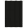 Black Balcony Screen 160x240 cm | Water-Resistant Oxford Fabric