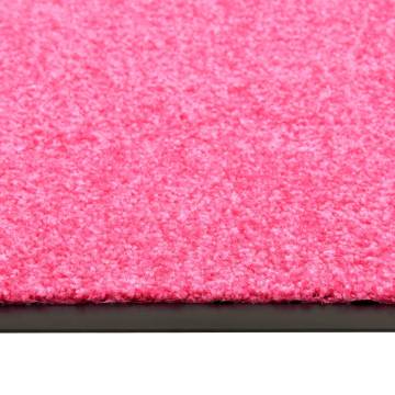 Doormat Washable Pink 60x180 cm - Durable & Non-Slip