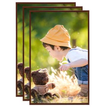 Trendy Bronze Photo Frames Collage Set - 3 pcs 13x18cm