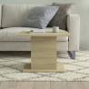 Elegant Sonoma Oak Coffee Table - 55.5x55.5 cm | HipoMarket