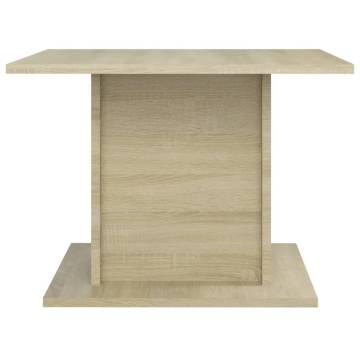 Elegant Sonoma Oak Coffee Table - 55.5x55.5 cm | HipoMarket