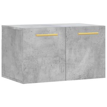 Wall Cabinet Concrete Grey 60x36.5x35 cm | Hipomarket