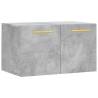 Wall Cabinet Concrete Grey 60x36.5x35 cm | Hipomarket