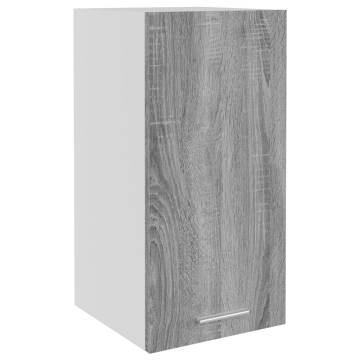 Hanging Cabinet Grey Sonoma - 29.5x31x60 cm | Hipo Market