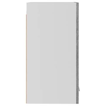 Hanging Cabinet Grey Sonoma - 29.5x31x60 cm | Hipo Market