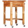 Vintage Kitchen Trolley 55x55x89 cm Solid Wood Acacia