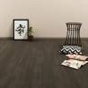 Self-Adhesive PVC Flooring Planks - Dark Brown 4.46 m² | HipoMarket