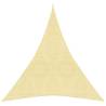 HDPE Sunshade Sail 3x4x4 m Beige | Outdoor Shelter