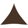 Sunshade Sail Oxford Fabric Triangular 5x5x5 m Brown Colour brown Size 5 x 5 x 5 m Quantity in Package 1 