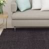 Rug Natural Sisal 66x200 cm Black Colour black Size 66 x 200 cm 