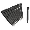 Nature Garden Anchor Pegs 10 pcs Black Colour black Size 1.9 x 1.8 x 26.7 cm Quantity in Package 10 