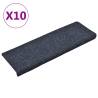 Stair Mats 10 pcs Anthracite | Non-Slip & Washable | HipoMarket