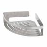 Tiger Bathroom Corner Basket Caddy Silver Large 1400630946 Colour silver Size 22.4 x 22.4 x 7 cm 